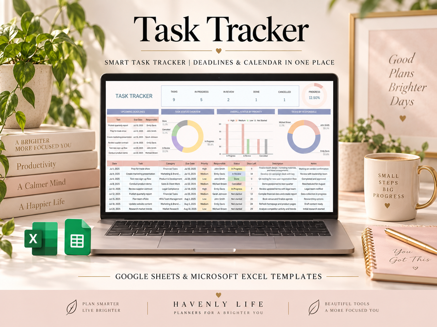 Task Tracker Google Sheets