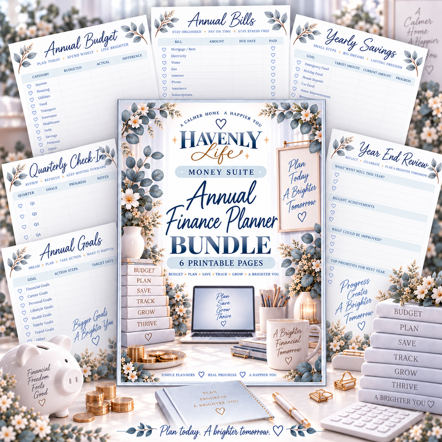 Annual Financial Planning Bundle
