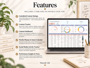 Social Media Content Planner Google Sheets