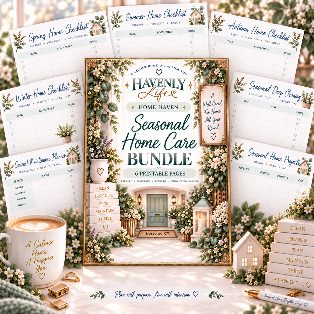 Seasonal Home Planning Bundle