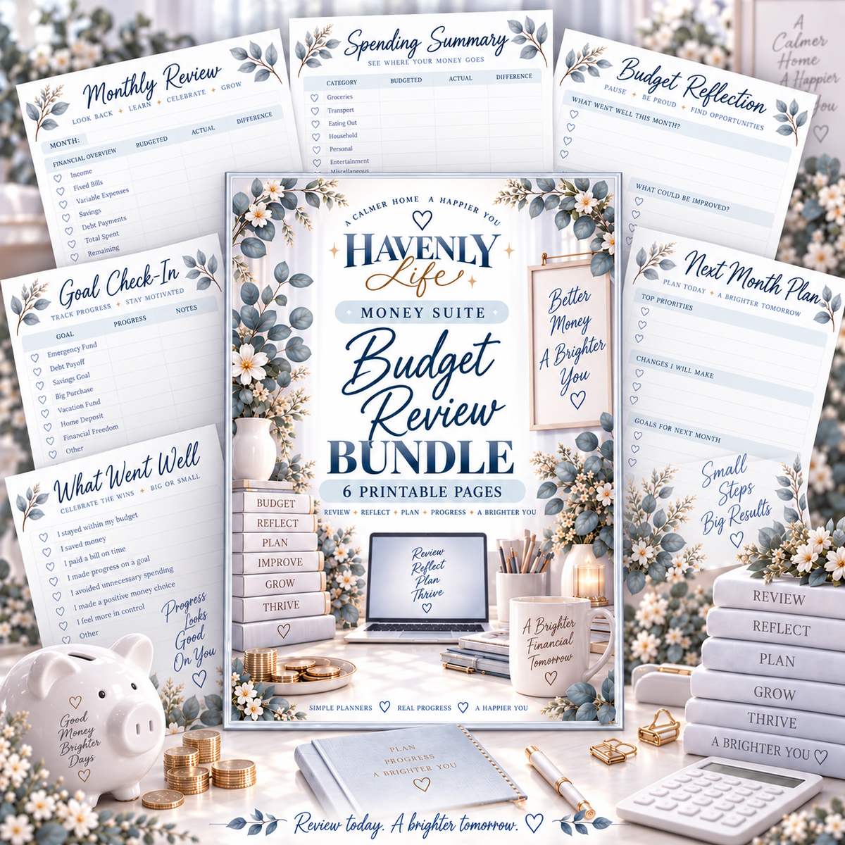 Budget Review Planning Bundle