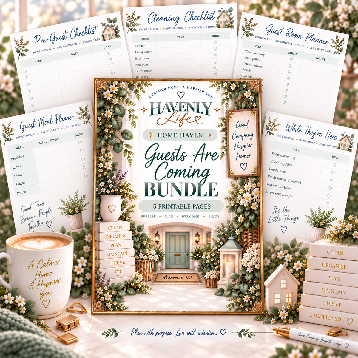 Guests Are Coming Planning Bundle