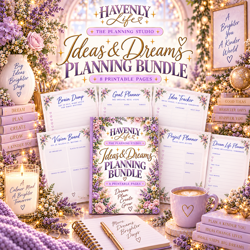 Ideas & Dreams Planning Bundle