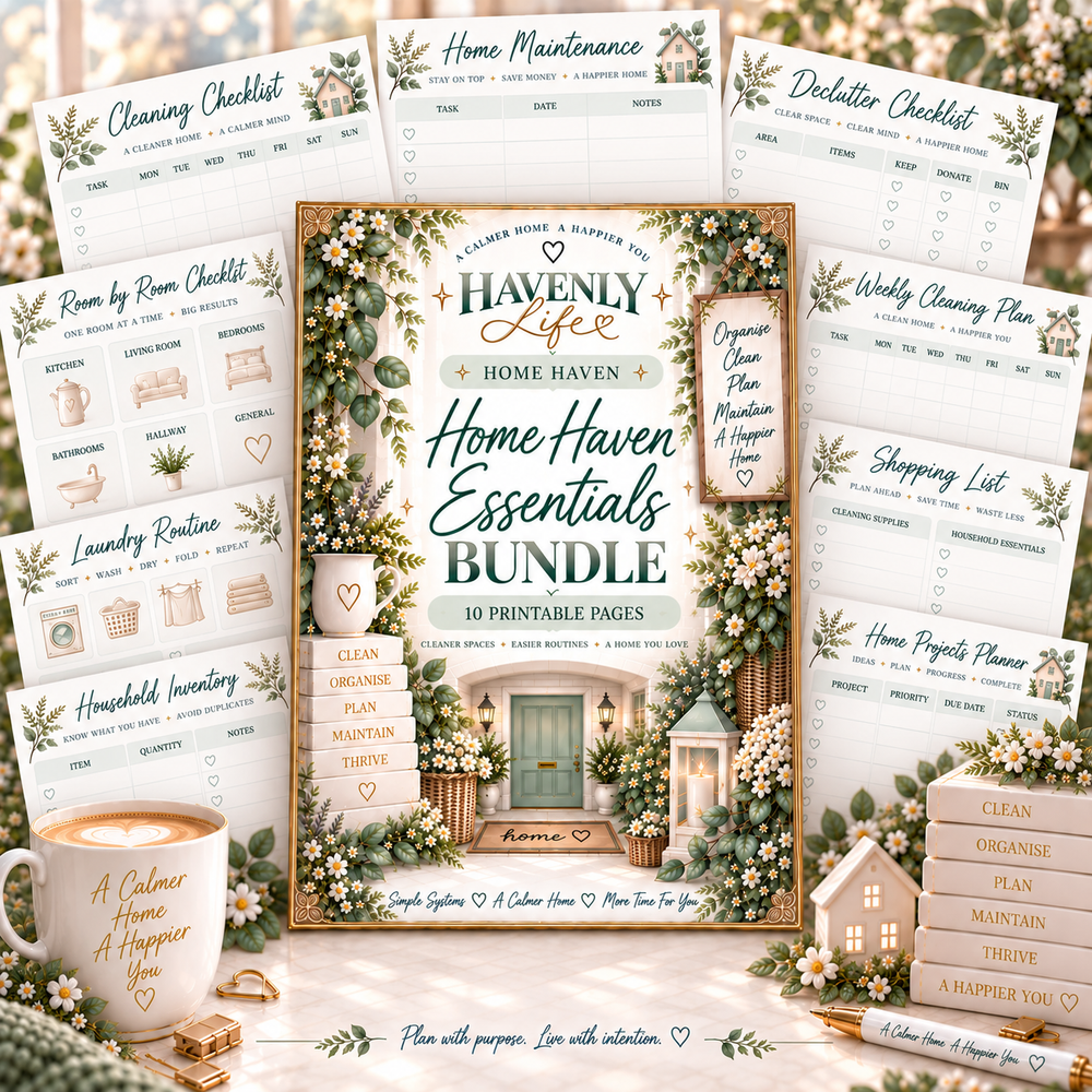Home Haven Essentials Planning Bundle