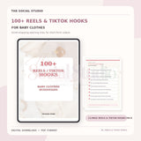 Baby Clothes – 100+ Reels & TikTok Hooks
