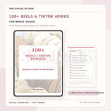 Baked Goods – 100+ Reels & TikTok Hooks