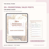 Baked Goods – Promotional & Sales Post Templates