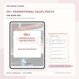 Book Boxes – Promotional & Sales Post Templates