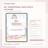 Childcare – Promotional & Sales Post Templates