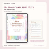 DIY Craft Kits – Promotional & Sales Post Templates