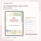 Dog Sitting Business – Promotional & Sales Post Templates