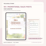 Floristry – Promotional & Sales Post Templates