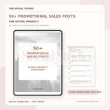 Gothic – Promotional & Sales Post Templates