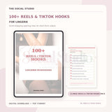 Lingerie – 100+ Reels & TikTok Hooks