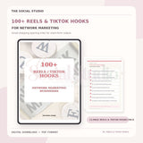 Network Marketing – 100+ Reels & TikTok Hooks