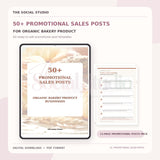 Organic Bakery Products – Promotional & Sales Post Templates