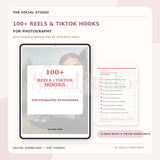 Photography – 100+ Reels & TikTok Hooks