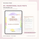 Polymer Clay – Promotional & Sales Post Templates