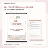 Printed & Personalised – Promotional & Sales Post Templates