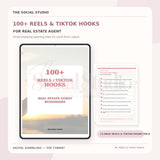 Real Estate – 100+ Reels & TikTok Hooks