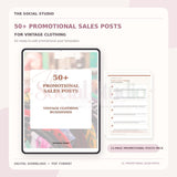 Vintage Clothing – Promotional & Sales Post Templates