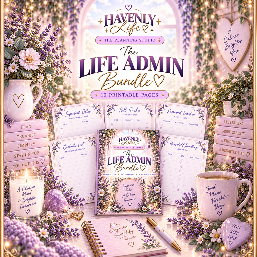 Life Admin Planning Bundle