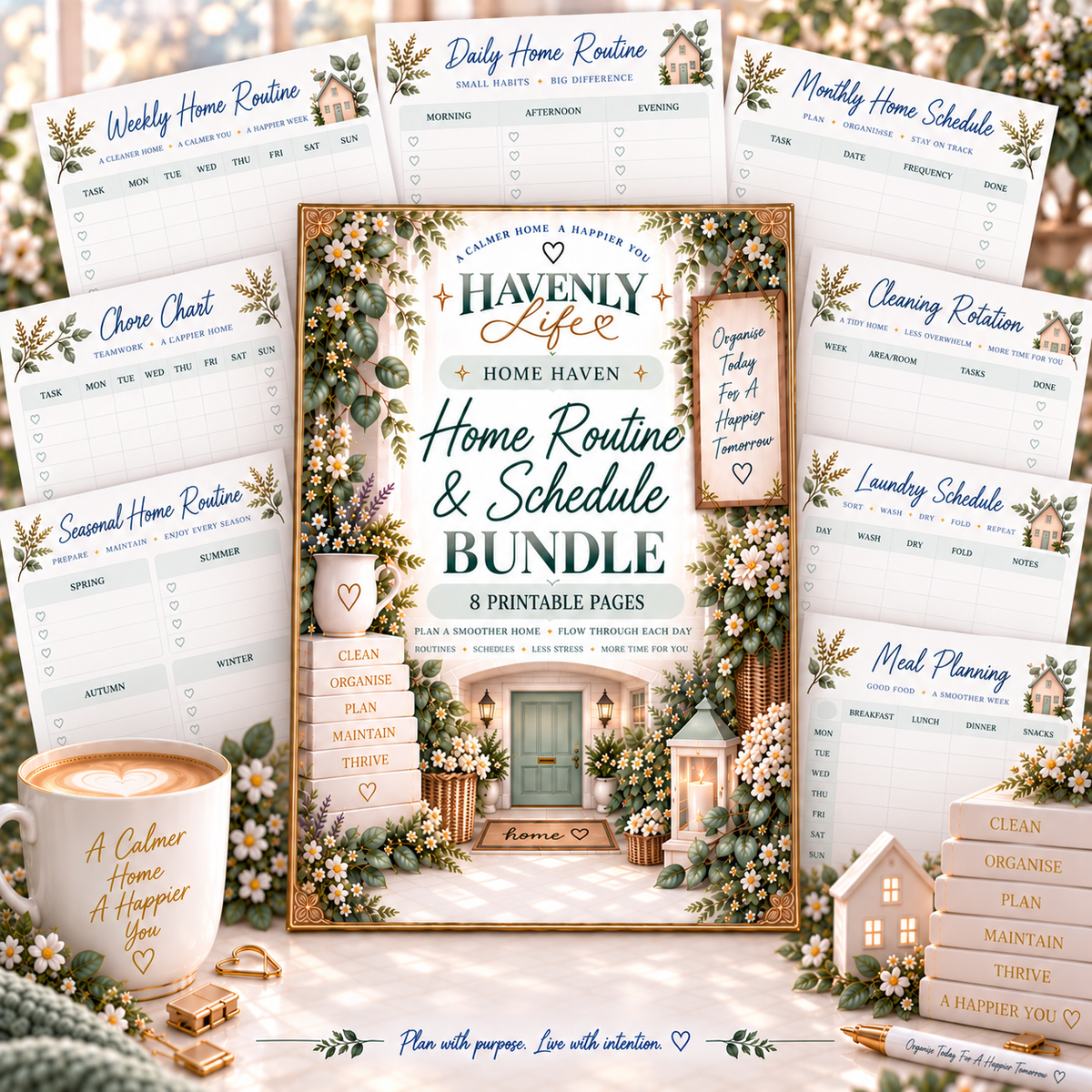 Home Routine & Schedule Planning Bundle