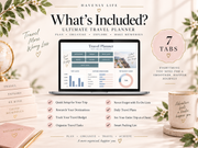 Family Travel Planning Google Sheets
