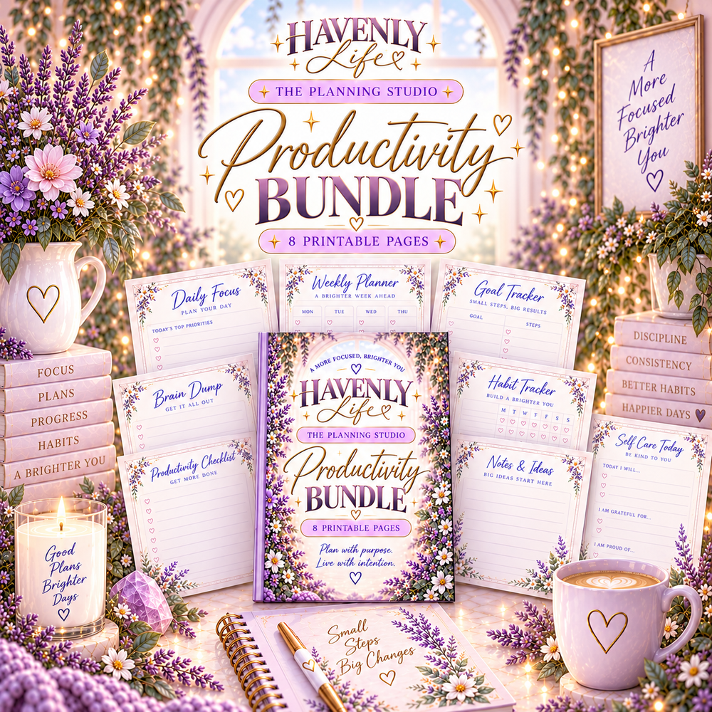 Productivity Planning Bundle