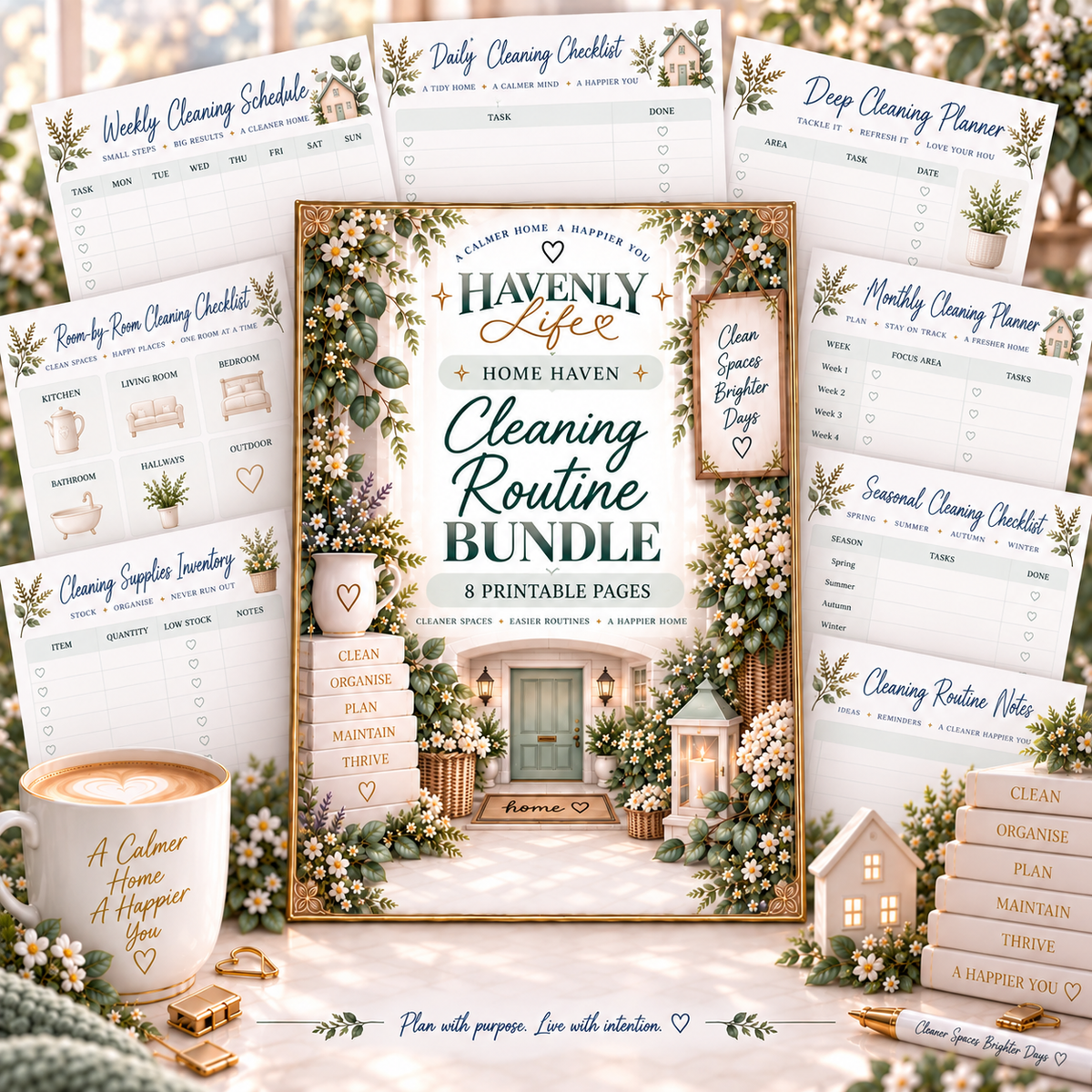Cleaning Routine Planning Bundle
