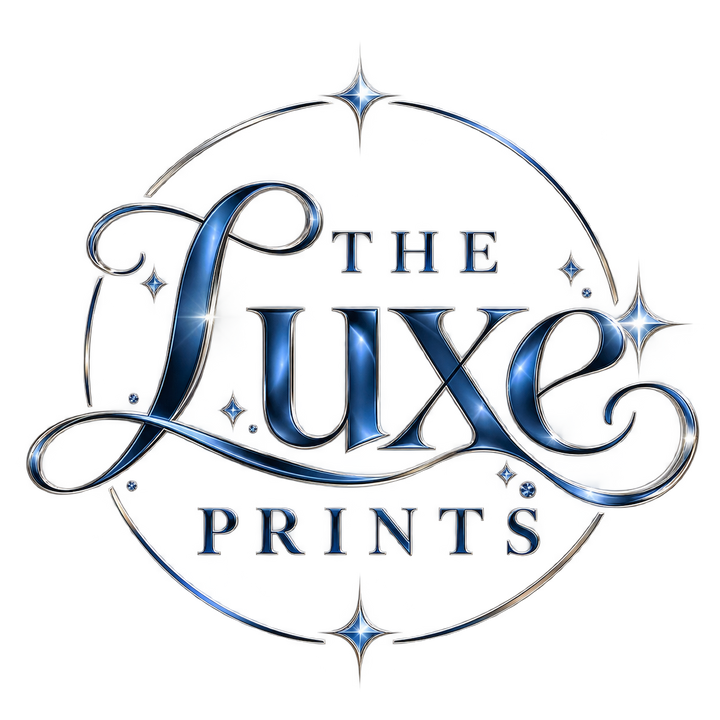 The Luxe Prints logo