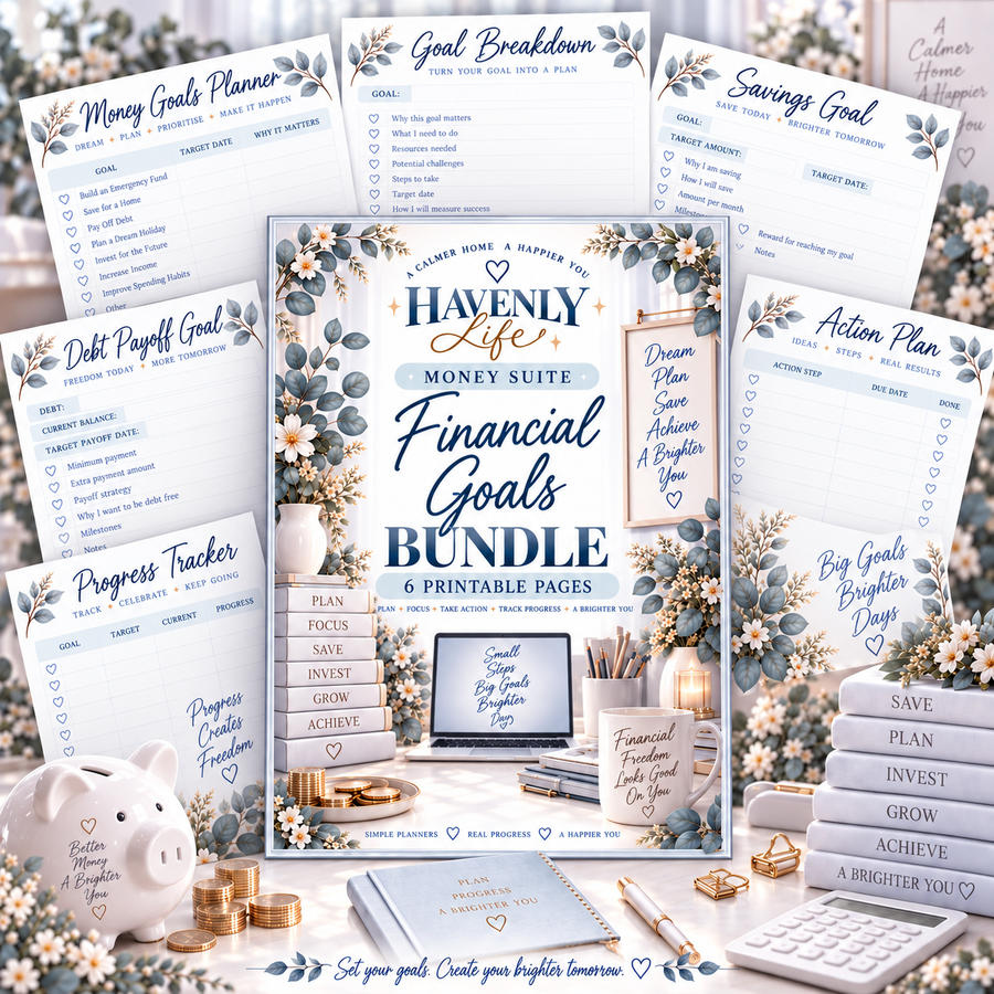 Financial Goals Planning Bundle