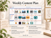 Social Media Content Planner Google Sheets