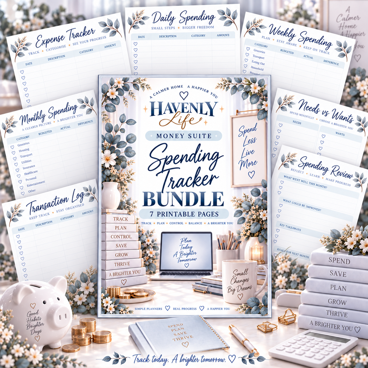 Spending Tracker Planning Bundle