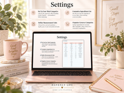 Meal Planner Google Sheets